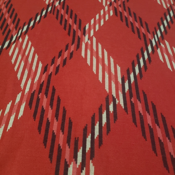 Crown & Ivy L sleeveless plaid tunic deep side slits - Picture 3 of 6